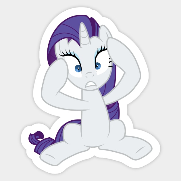 Rarity under pressure Sticker by CloudyGlow